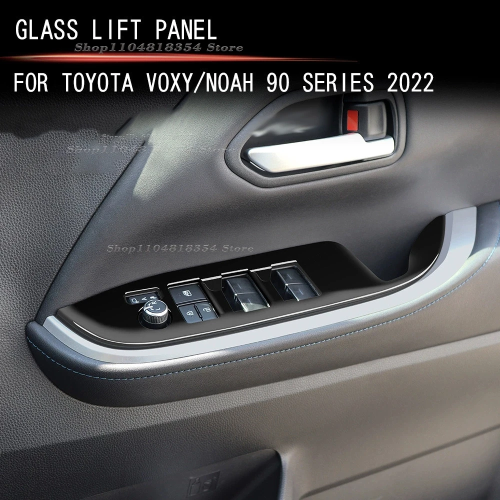 RHD For Toyota Voxy Noah 90 Series 2022 2023 2024 ABS Black Window Swtich Cover Trim Armrest Lift Button Sticker Accessories
RHD For Toyota Voxy Noah 90 Series 2022 2023 2024 ABS Black Window Swtich Cover Trim Armrest Lift Button Sticker Accessories