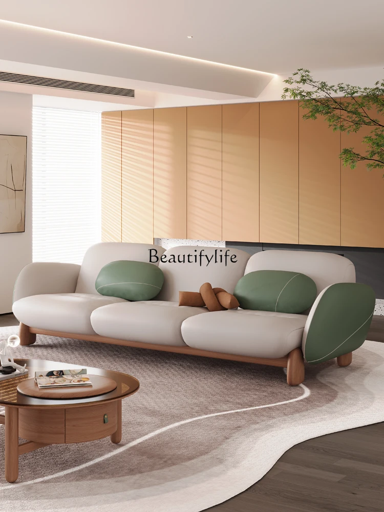 13Leather Sofa First Layer Cowhide Living Room Modern Nordic Small Apartment Creative Sofa Combination
13Leather Sofa First Layer Cowhide Living Room Modern Nordic Small Apartment Creative Sofa Combination