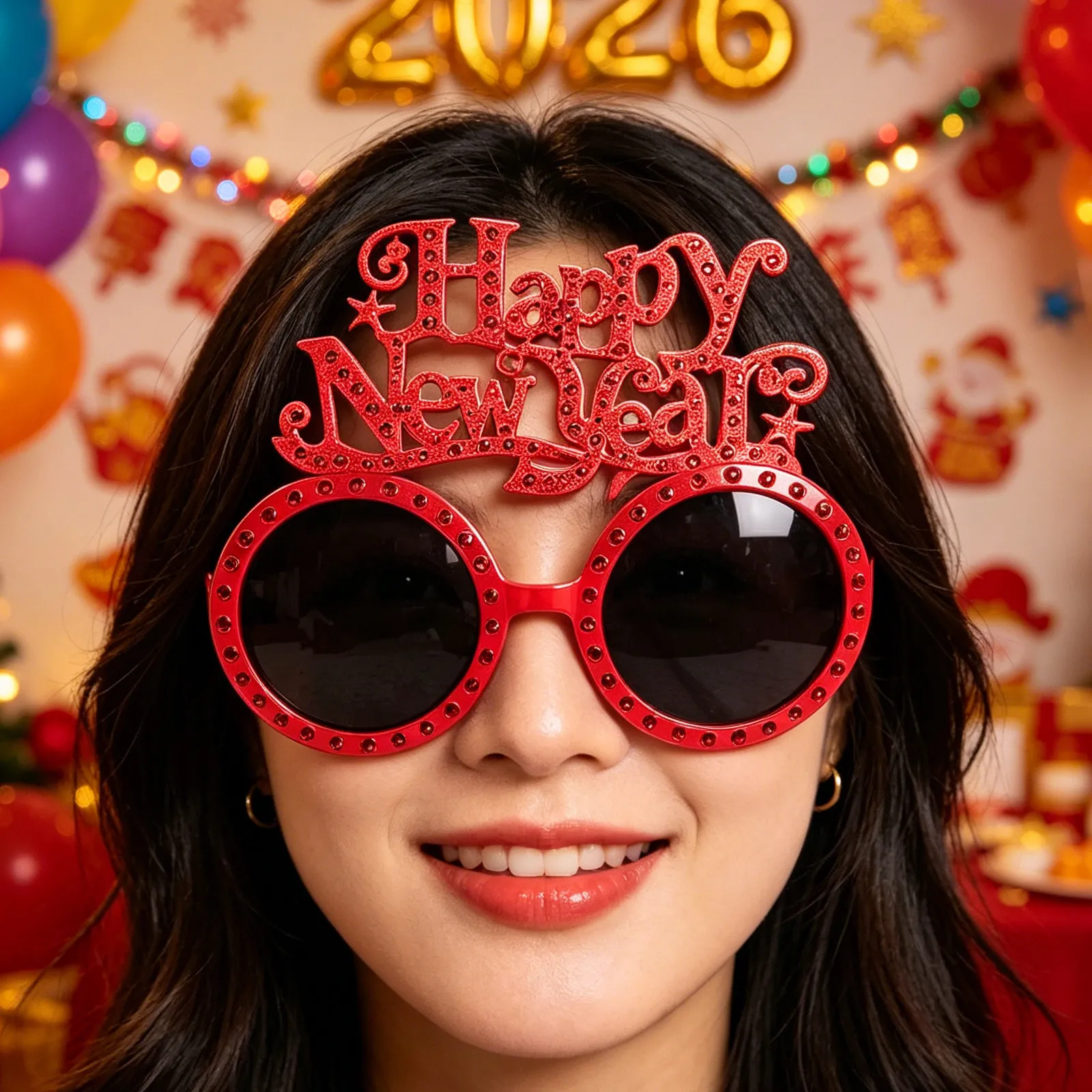 6Pcs Funny Prop Glasses Novelty Eyeglasses for 2027 Happy New Year Party Supplies Photo Booth Props Nye Celebration Party Favors
6Pcs Funny Prop Glasses Novelty Eyeglasses for 2027 Happy New Year Party Supplies Photo Booth Props Nye Celebration Party Favors