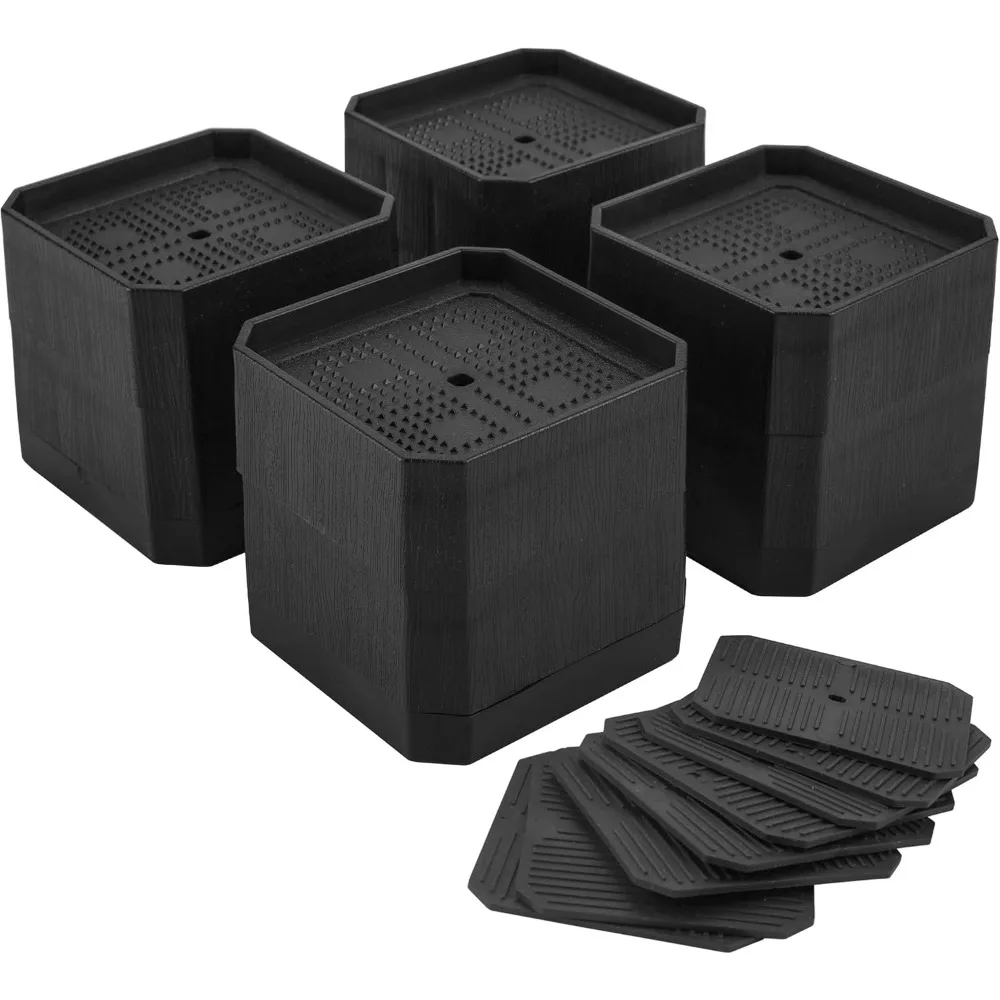 Подставки для кроватей, регулируемая мебель 1,5 или 3 дюйма, сверхмощная мебель для дивана, стола, дивана, 4 шт.
Подставки для кроватей, регулируемая мебель 1,5 или 3 дюйма, сверхмощная мебель для дивана, стола, дивана, 4 шт.