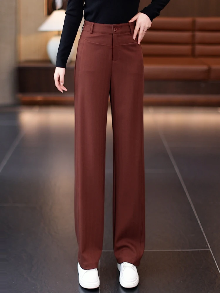 Ankela High Waist Wool Wide Leg Pants Women's Casual Straight Leg Suit Pants Spring Autumn New Style Korean Style
Ankela High Waist Wool Wide Leg Pants Women's Casual Straight Leg Suit Pants Spring Autumn New Style Korean Style