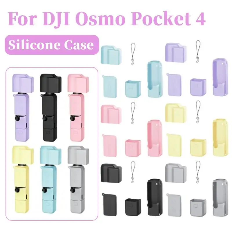 Silicone Case for DJI OSMO Pocket 4 Protective Cover for DJI OSMO Pocket 4 Accessory Quality Material Case for DJI Osmo Pocket 4
Silicone Case for DJI OSMO Pocket 4 Protective Cover for DJI OSMO Pocket 4 Accessory Quality Material Case for DJI Osmo Pocket 4