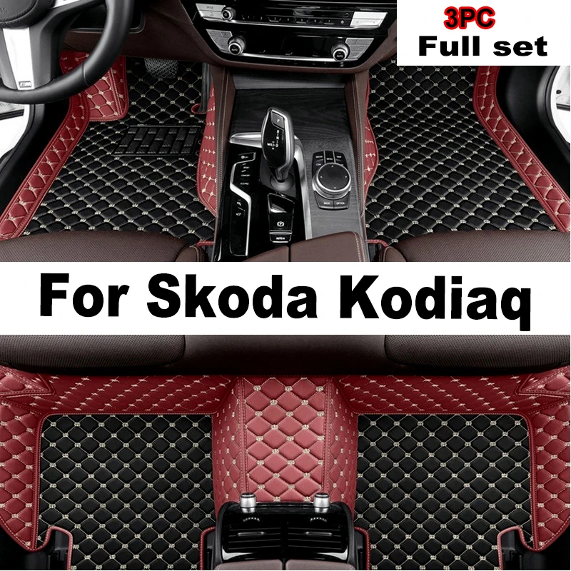 Автомобильные коврики для Skoda Kodiaq NS7 2017 ~ 2022 2021 2020, автомобильные коврики, кожаные напольные коврики, детали интерьера, автомобильные аксессуары, 5 сидений
Автомобильные коврики для Skoda Kodiaq NS7 2017 ~ 2022 2021 2020, автомобильные коврики, кожаные напольные коврики, детали интерьера, автомобильные аксессуары, 5 сидений