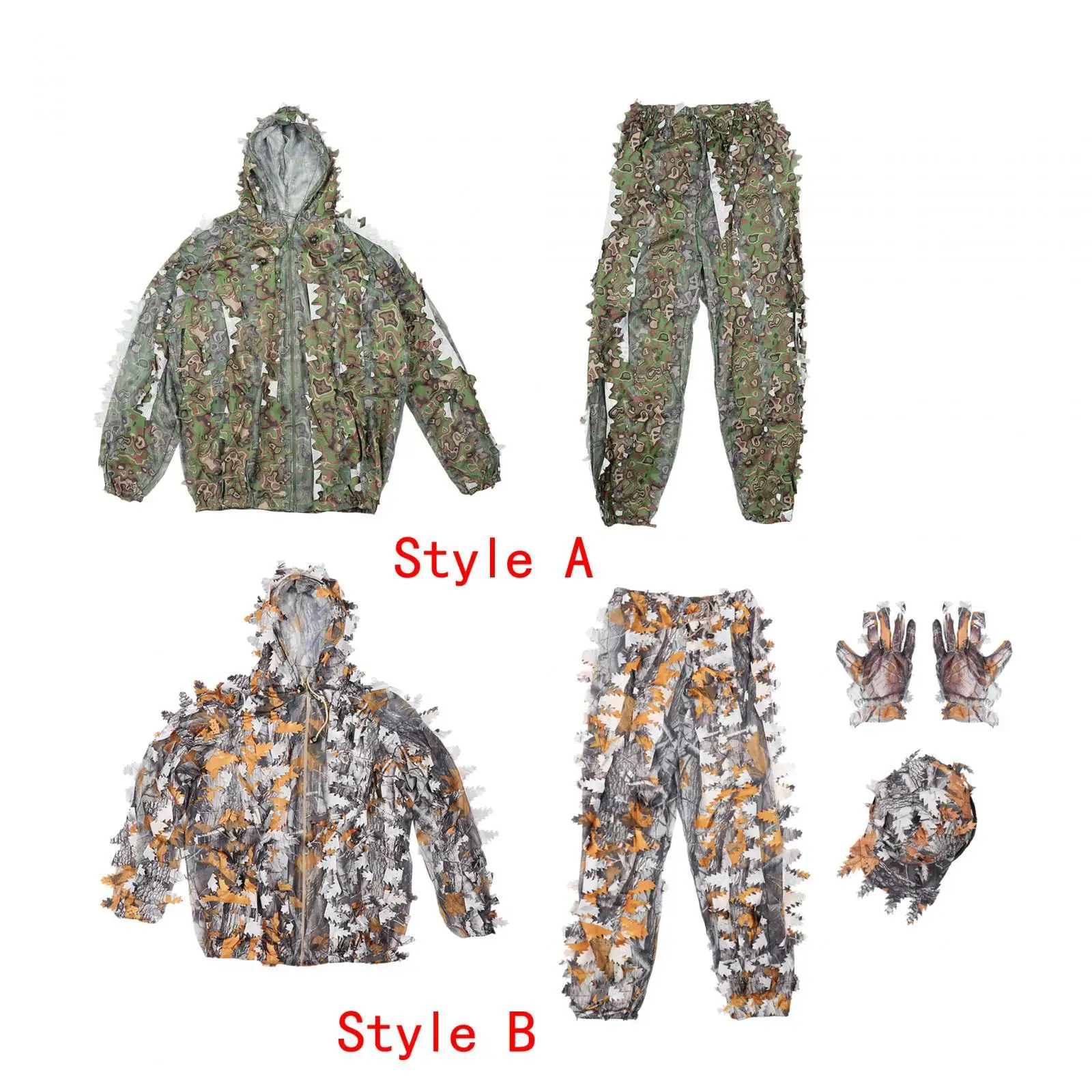 Комплект маскировочного костюма, лесные брюки, куртка, легкая дышащая одежда, защитная листовая одежда для рыбалки, сельского хозяйства
Комплект маскировочного костюма, лесные брюки, куртка, легкая дышащая одежда, защитная листовая одежда для рыбалки, сельского хозяйства