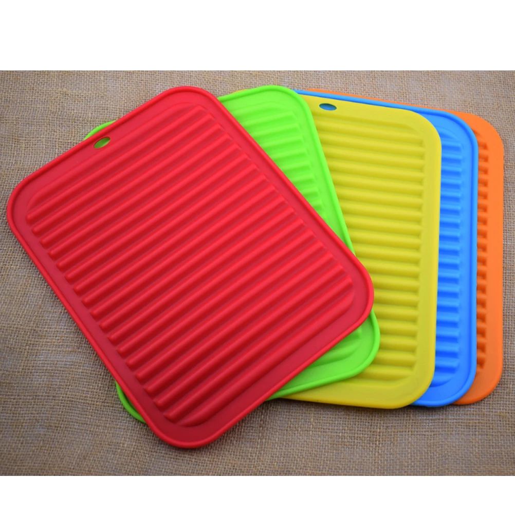 Silicone Heat Insulation Pad Kitchen Tableware Anti Scalding Mats Insulating Coffee Machine Countertops Cup Drying Mat Drain
Silicone Heat Insulation Pad Kitchen Tableware Anti Scalding Mats Insulating Coffee Machine Countertops Cup Drying Mat Drain