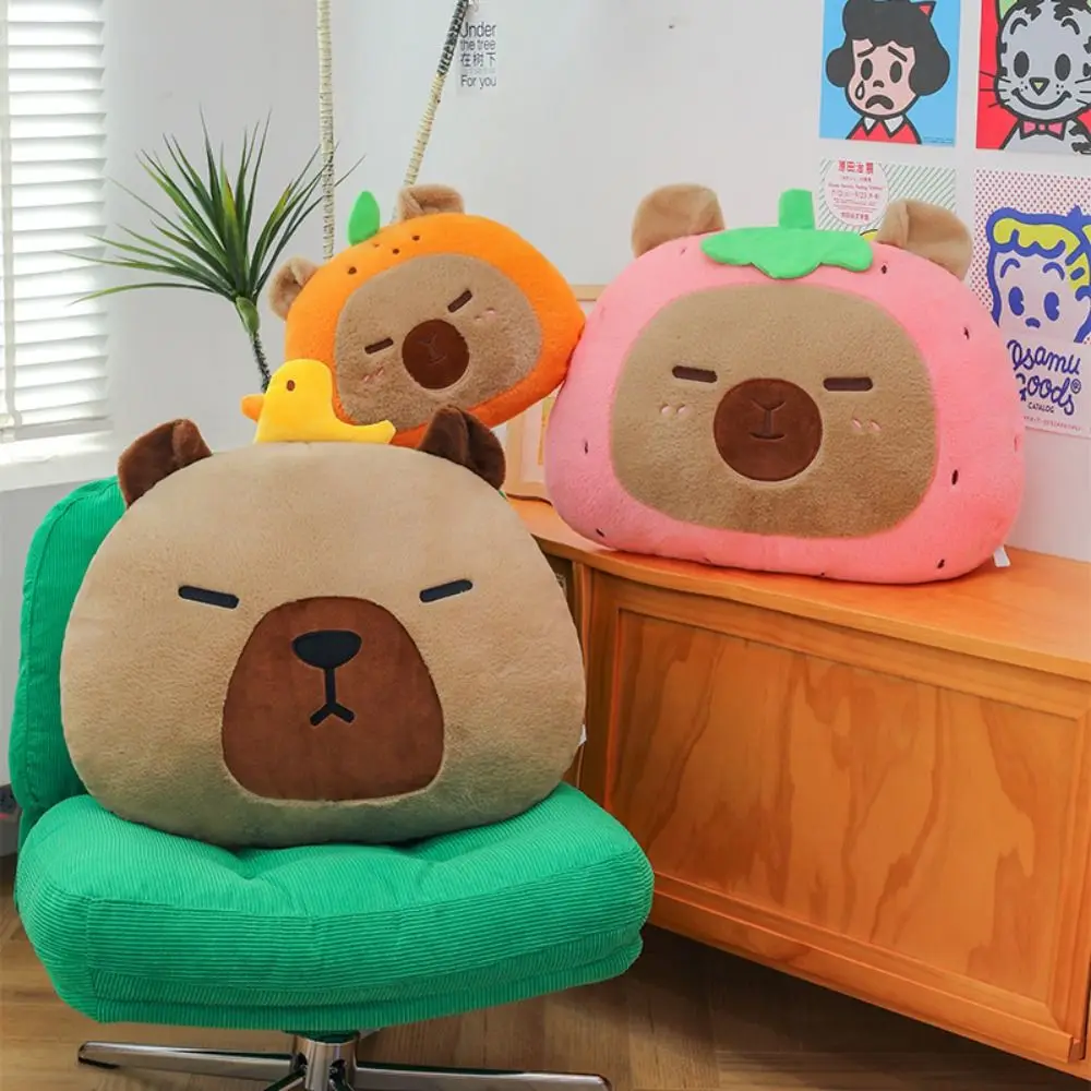 Cartoon Capybara Plush Pillow Fluffy Soft Capybara Throw Pillow Simulation 38cm Capibara Fluffty Doll Christmas Toy
Cartoon Capybara Plush Pillow Fluffy Soft Capybara Throw Pillow Simulation 38cm Capibara Fluffty Doll Christmas Toy