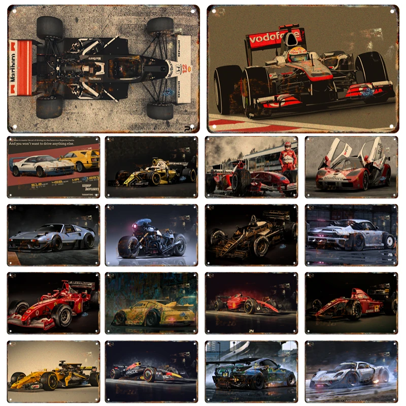Racing Pictures Decor Plaque Vintage Tin Metal Sign Auto Club Garage Decorative Posters Board Modern Home Wall Art Decoration
Racing Pictures Decor Plaque Vintage Tin Metal Sign Auto Club Garage Decorative Posters Board Modern Home Wall Art Decoration