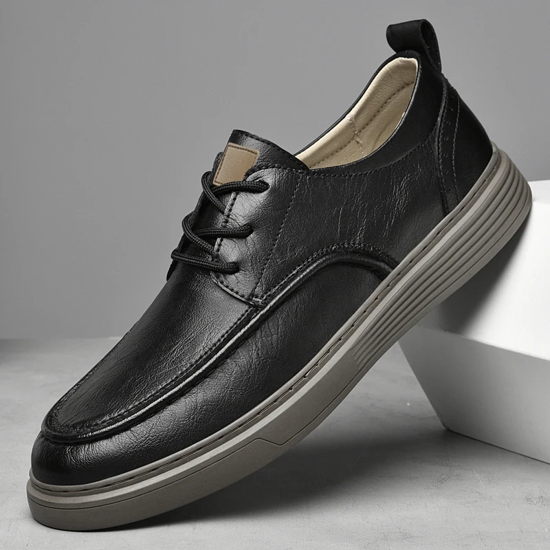 Luxury Brand Men's Shoes Genuine Leather Men Casual Shoes Classic Mens Comfortable Sneakers All-match Fashion Skate Footwear Men
Luxury Brand Men's Shoes Genuine Leather Men Casual Shoes Classic Mens Comfortable Sneakers All-match Fashion Skate Footwear Men