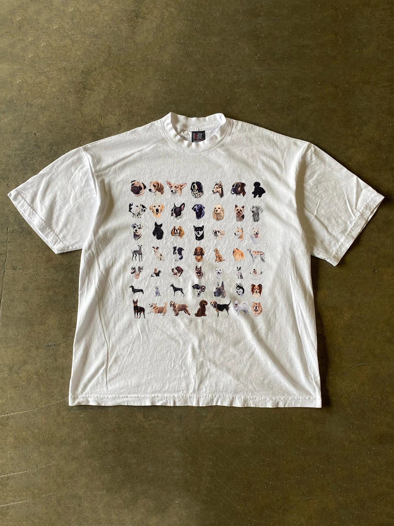 Little Chen's Story Multi-Design Short Sleeve T-Shirt 260g Heavyweight Pure Cotton Hong Kong Style Women's Fashionable Top
Little Chen's Story Multi-Design Short Sleeve T-Shirt 260g Heavyweight Pure Cotton Hong Kong Style Women's Fashionable Top