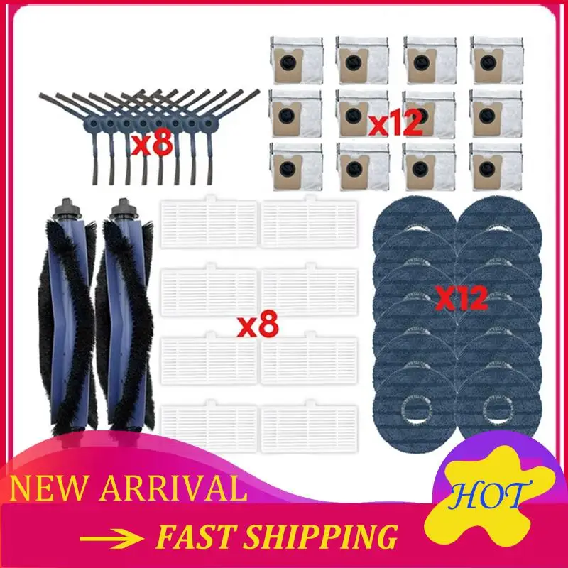 42PCS For EUFY Omini C20 Vacuum Sweeping Robotic Acessories Main Side Brush HEPA Filter Mop Pads Dust Bags
42PCS For EUFY Omini C20 Vacuum Sweeping Robotic Acessories Main Side Brush HEPA Filter Mop Pads Dust Bags