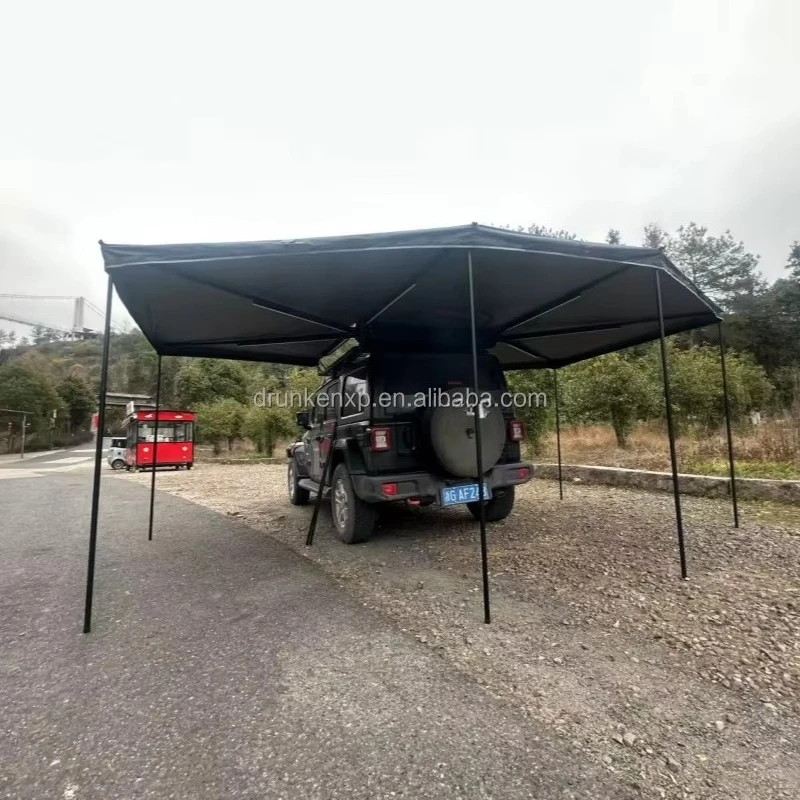 NEW 360 Degree 1.5m Extend to 2.2m Diameter with LED Lights and D Hole Free Standing Awning Car Side Awning
NEW 360 Degree 1.5m Extend to 2.2m Diameter with LED Lights and D Hole Free Standing Awning Car Side Awning