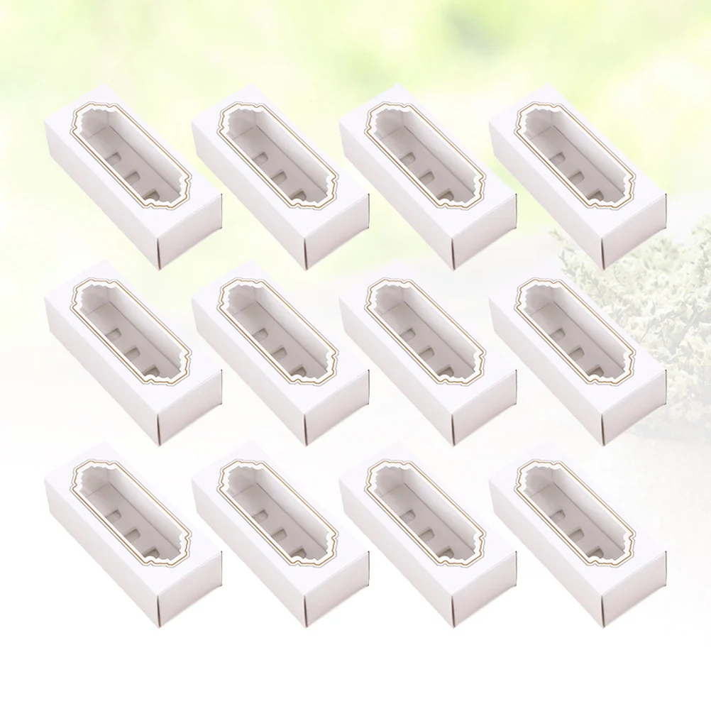 12pcs Macaron Storage Boxes Cake Holder Gift Boxes Paper Packaging Box Cookie Containers with Clear Window for Home Dessert
12pcs Macaron Storage Boxes Cake Holder Gift Boxes Paper Packaging Box Cookie Containers with Clear Window for Home Dessert
