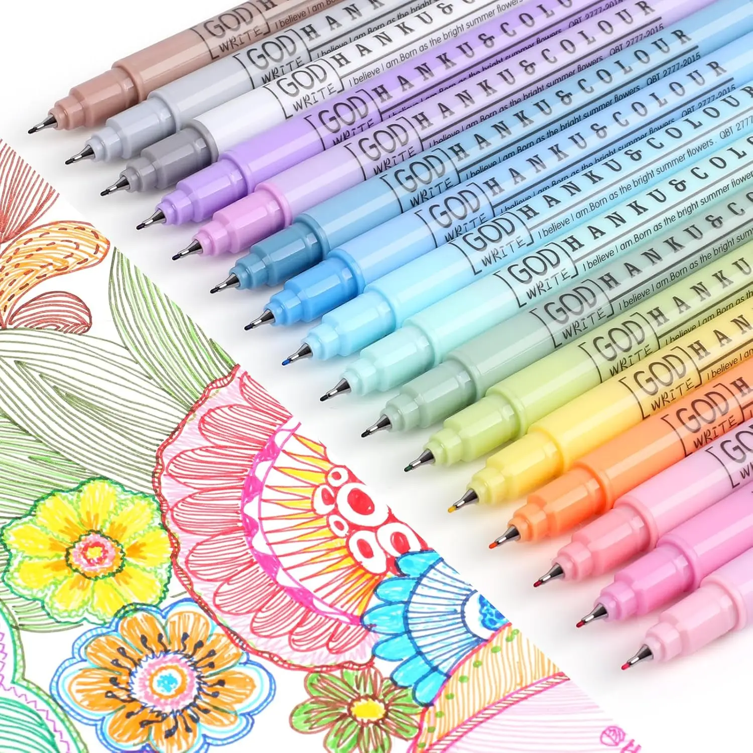0.38mm Fine Point Pens, 16 Pack Colored Fineliner Markers No Bleed, Extra Fine Tip for Journaling, Bible Study, Office Supplies
0.38mm Fine Point Pens, 16 Pack Colored Fineliner Markers No Bleed, Extra Fine Tip for Journaling, Bible Study, Office Supplies