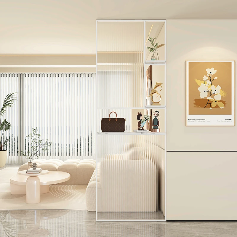 Fashion Jiubin Cream Wind Changhong Glass Screen Simple Living Room Partition Stainless Steel Bathroom Entry Door Entrance
Fashion Jiubin Cream Wind Changhong Glass Screen Simple Living Room Partition Stainless Steel Bathroom Entry Door Entrance