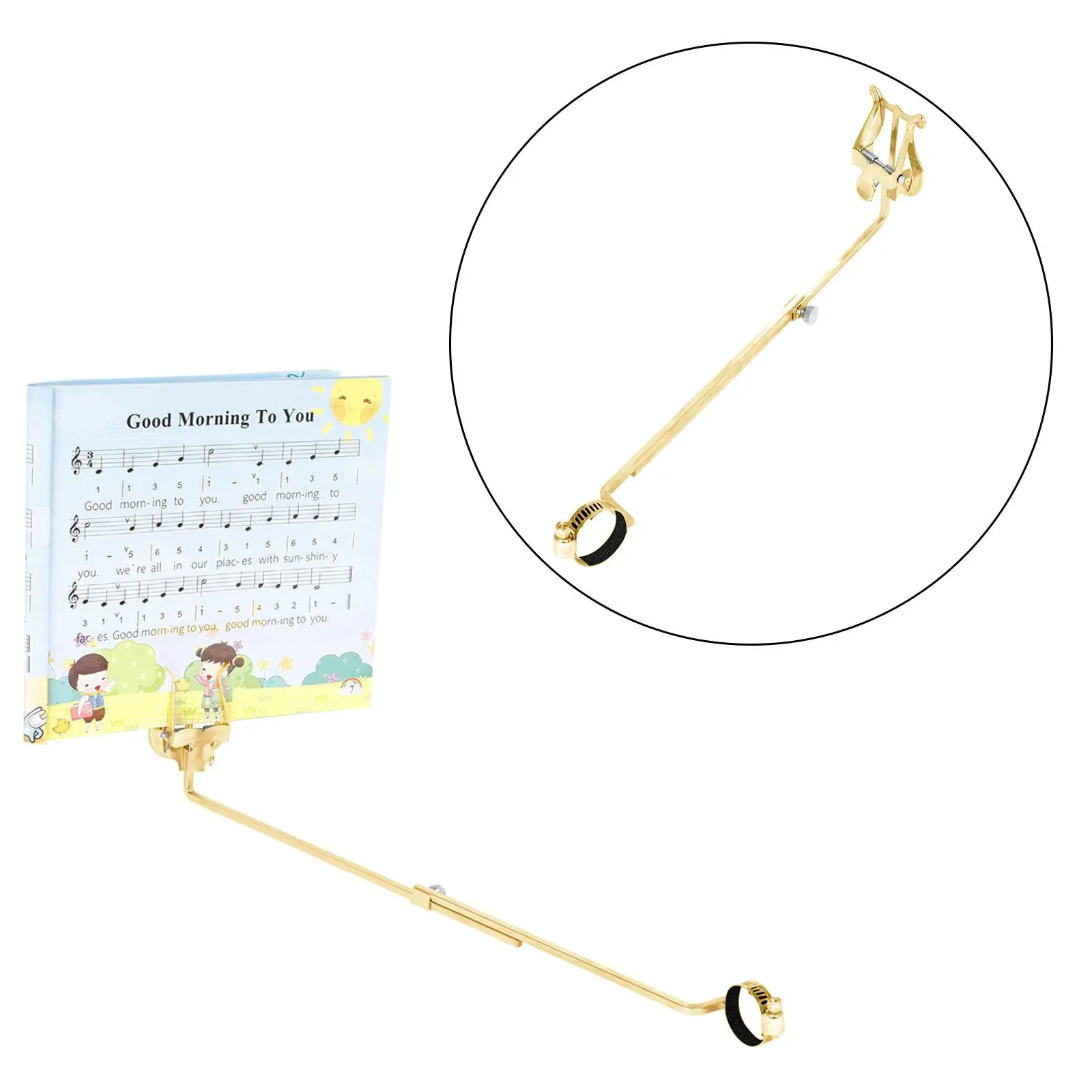 Music Sheet Clip Clarinet Music Holder Fixing Bracket, Musical Instrument Part Instrument Accessory, Music Lyre Replaces
Music Sheet Clip Clarinet Music Holder Fixing Bracket, Musical Instrument Part Instrument Accessory, Music Lyre Replaces