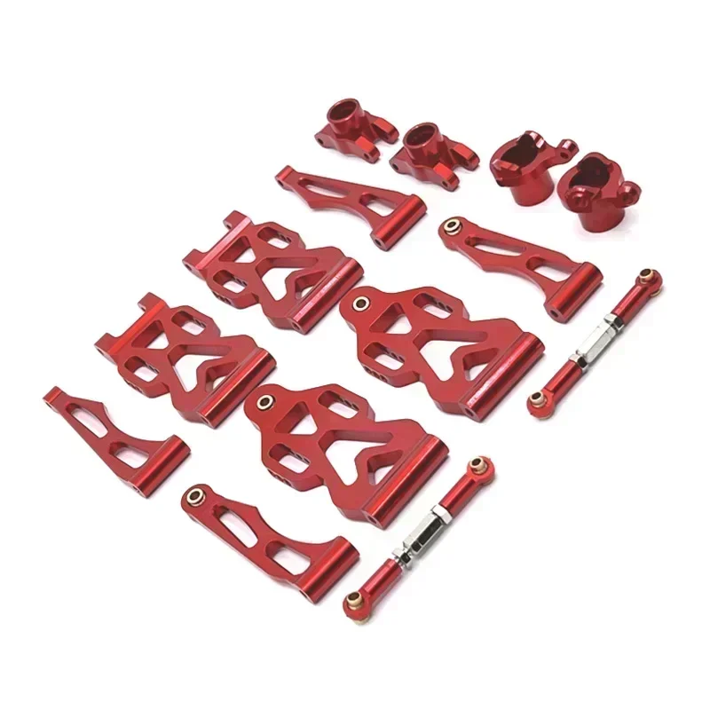 Metal Upgrade Parts Kit Front and Rear Arm Steering Cup for SCY 16101 16102 16106 16201 JJRC Q130A Q130B Q141 Q117 1/16 RC Car
Metal Upgrade Parts Kit Front and Rear Arm Steering Cup for SCY 16101 16102 16106 16201 JJRC Q130A Q130B Q141 Q117 1/16 RC Car