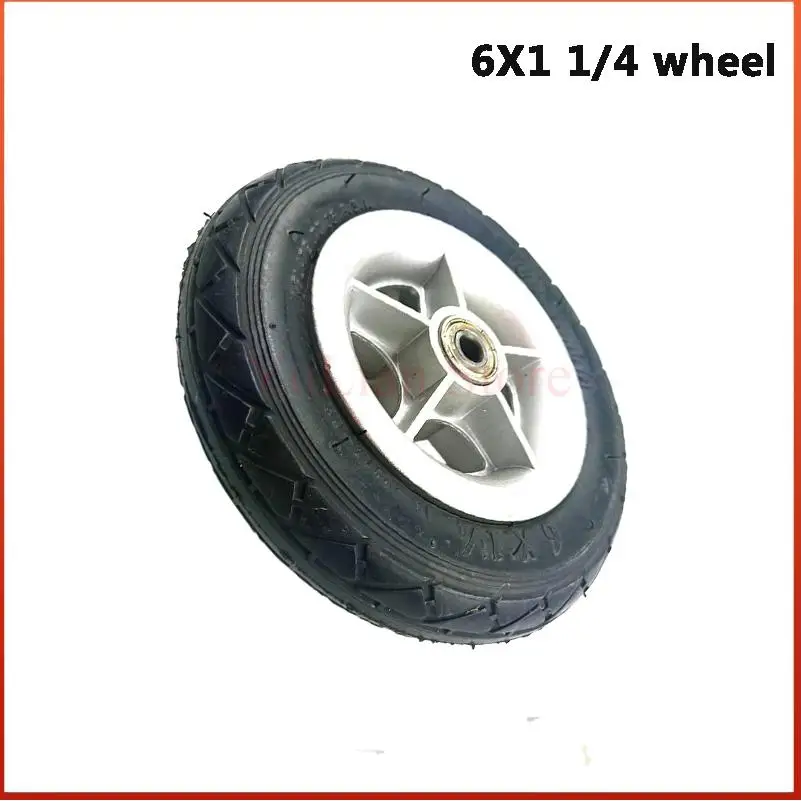6-inch 6x1 1/4 wheel, suitable for wheelchair pneumatic mini electric scooter accessories
6-inch 6x1 1/4 wheel, suitable for wheelchair pneumatic mini electric scooter accessories