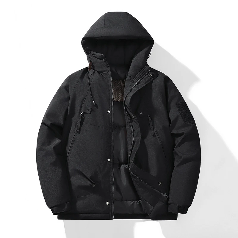 Autumn Winter Men Warm Hooded Parkas Fashion Men Cotton Thermal Windbreaker Padded Coats Men Multi Pocket Ski Hiking Jackets
Autumn Winter Men Warm Hooded Parkas Fashion Men Cotton Thermal Windbreaker Padded Coats Men Multi Pocket Ski Hiking Jackets