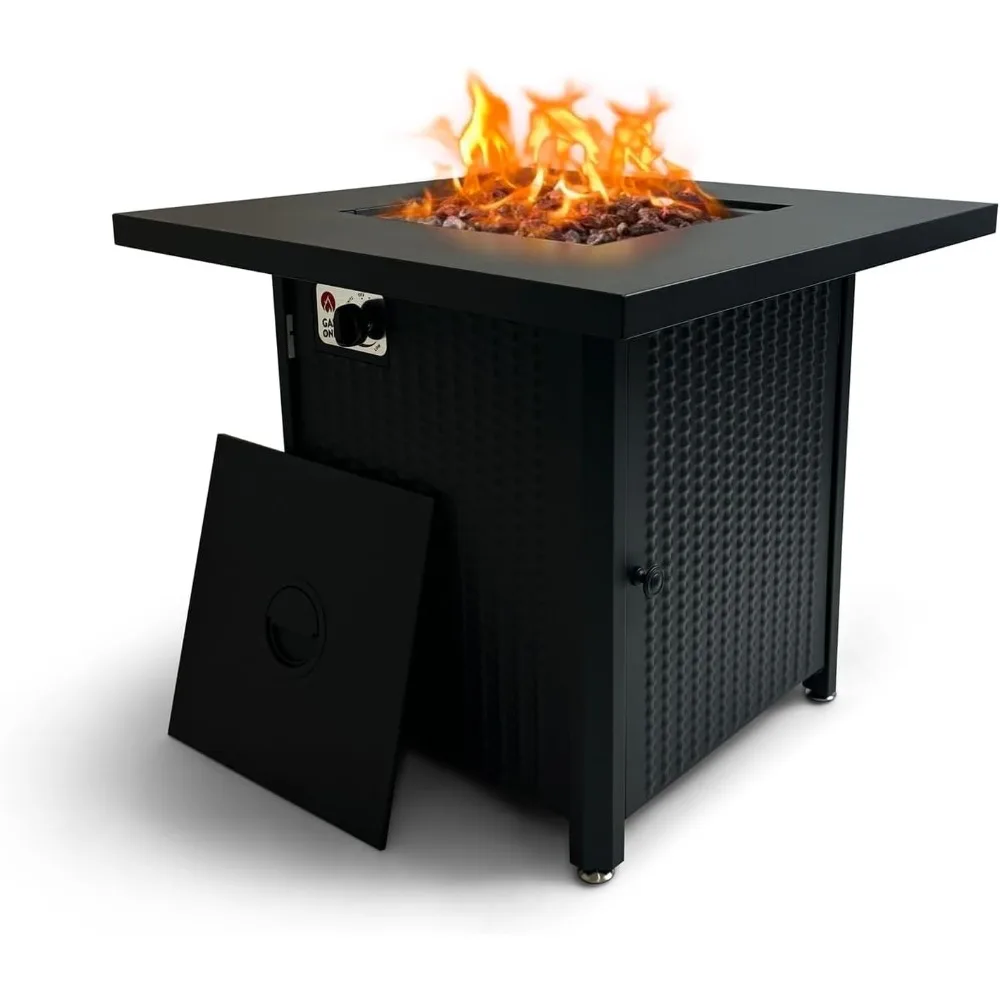 GasOne Propane Fire Pit Outdoor Heater – 28-inch Large Tabletop Fire Pit for Outdoor Use – 52,750 BTU Gas Fire Pit with Lava Roc
GasOne Propane Fire Pit Outdoor Heater – 28-inch Large Tabletop Fire Pit for Outdoor Use – 52,750 BTU Gas Fire Pit with Lava Roc