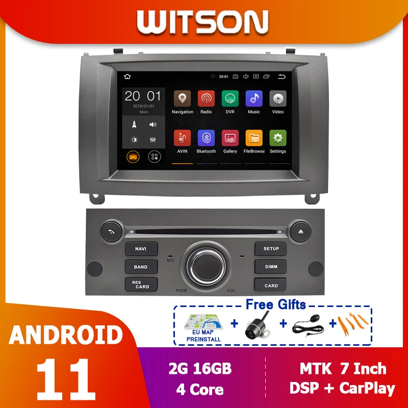 WITSON Autoradio Android 10 7'' IPS 8 / 4 Core Car DVD Loader Player GPS For PEUGEOT 407 Vehicle MP3 Stereo Audio Navigation
WITSON Autoradio Android 10 7'' IPS 8 / 4 Core Car DVD Loader Player GPS For PEUGEOT 407 Vehicle MP3 Stereo Audio Navigation