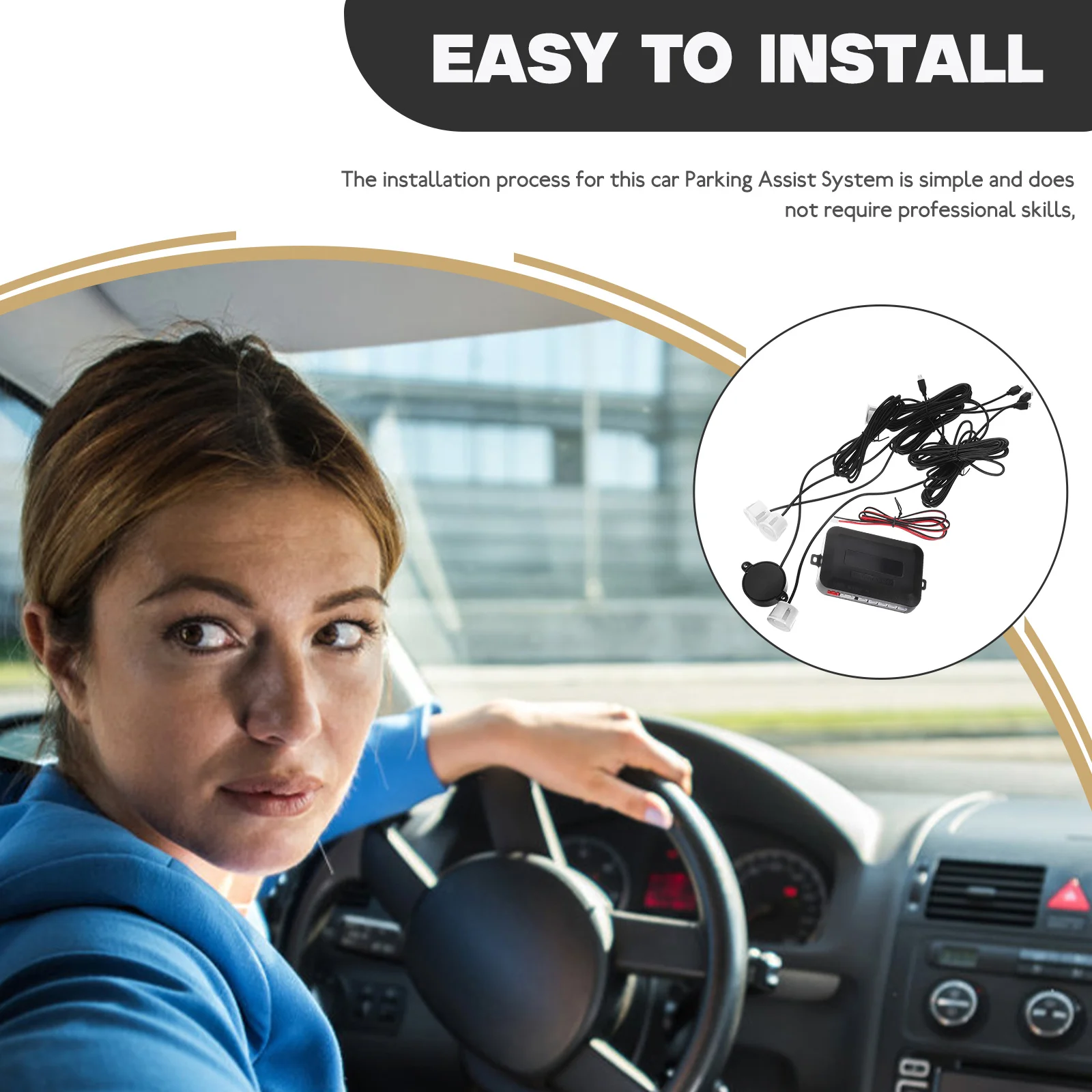 1 set 1 Set Universal Bumper Backup Rear Parking Assist Sensor System For All Car Models High Precision Obstacle Detection Easy
1 set 1 Set Universal Bumper Backup Rear Parking Assist Sensor System For All Car Models High Precision Obstacle Detection Easy