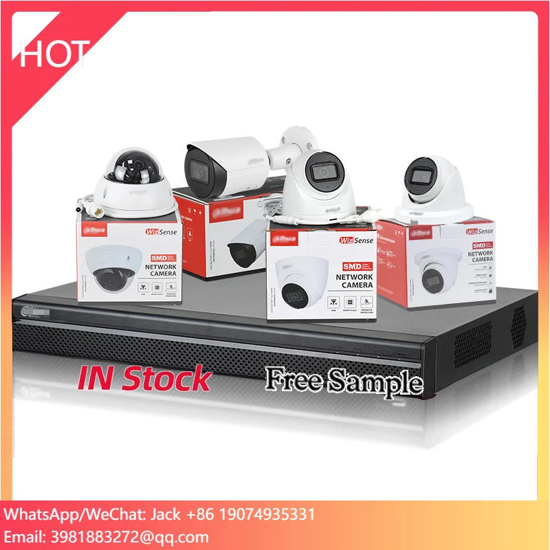 4MP 5MP 8MP Turret Bullet Dome SMD Plus AI Human & Vehicle Motion Detection Audio Wizsense DMSS 4K Network PoE IP Camera
4MP 5MP 8MP Turret Bullet Dome SMD Plus AI Human & Vehicle Motion Detection Audio Wizsense DMSS 4K Network PoE IP Camera