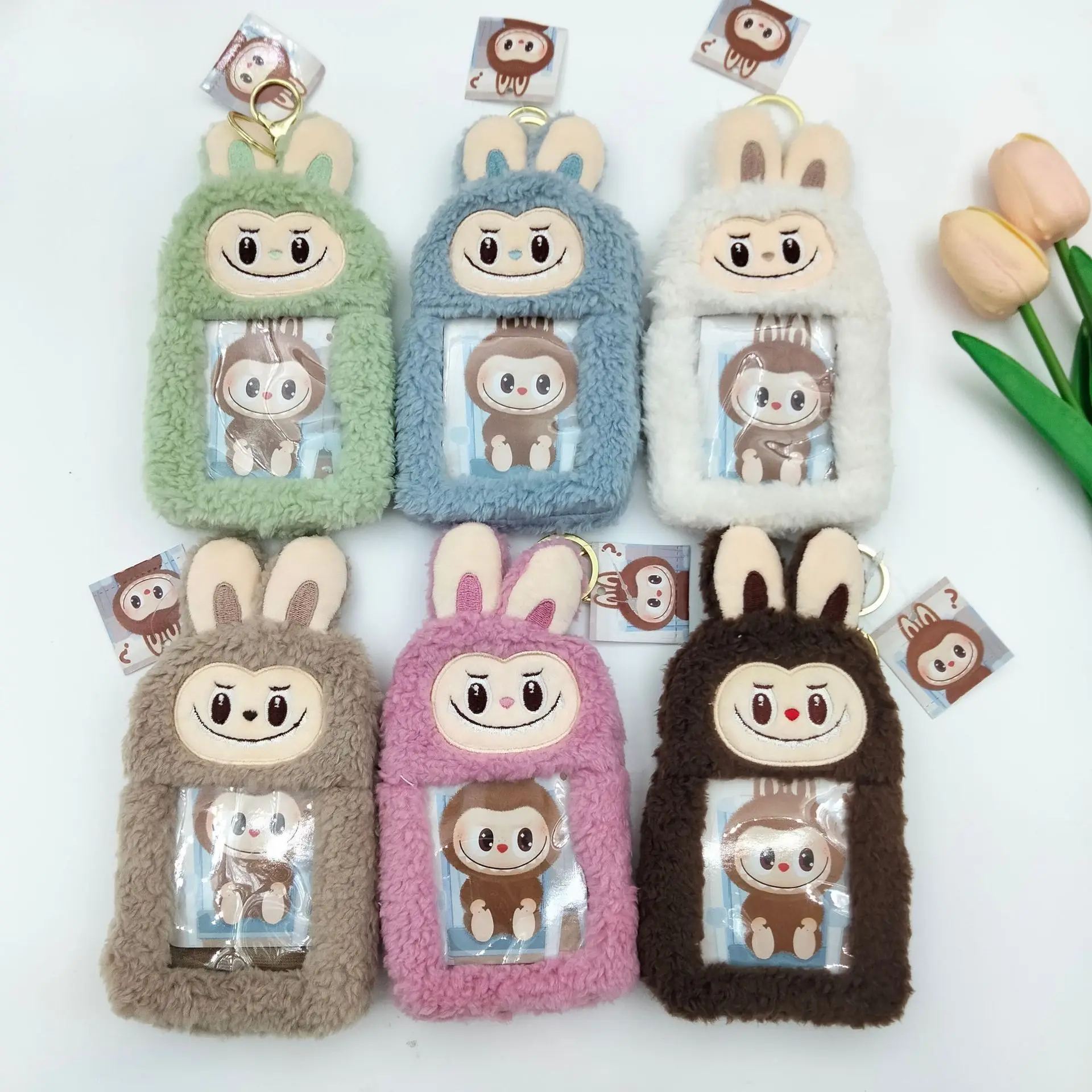 1pc Labubu Cute Cartoon Anime Plush Cloth Purse Card Bag Plush Small Wallet Bank Card Storage Bag Card Holder Children's Gifts
1pc Labubu Cute Cartoon Anime Plush Cloth Purse Card Bag Plush Small Wallet Bank Card Storage Bag Card Holder Children's Gifts