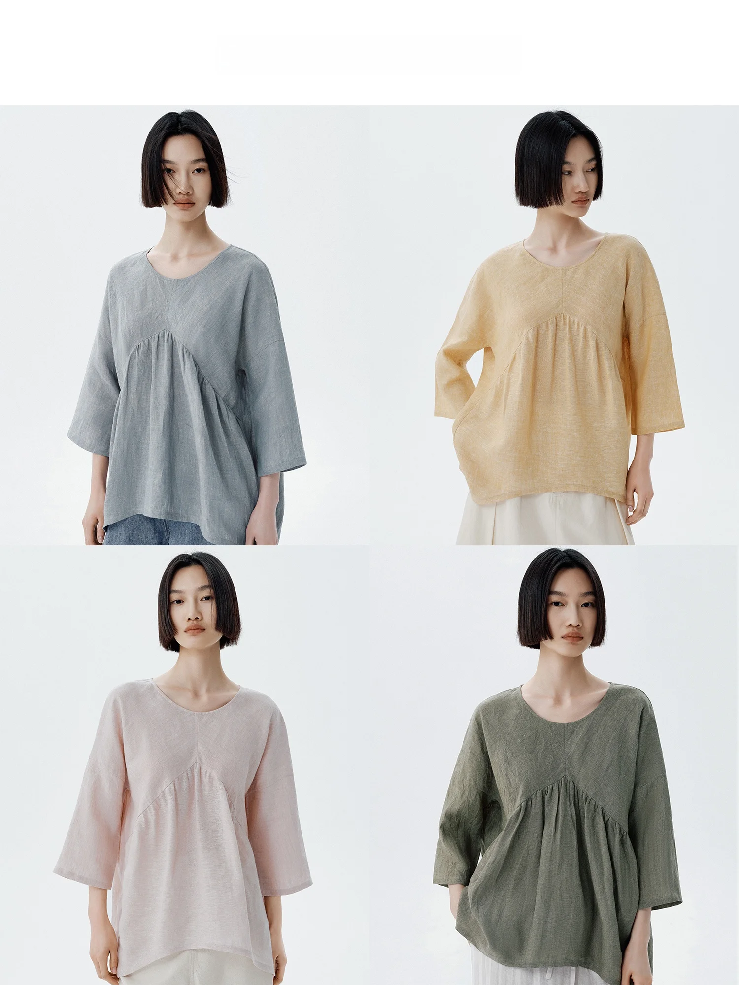 Однотонная льняная женская рубашка-туника свободного кроя в китайском стиле, дышащая, комфортная, повседневная, весна-лето, новинка
Однотонная льняная женская рубашка-туника свободного кроя в китайском стиле, дышащая, комфортная, повседневная, весна-лето, новинка