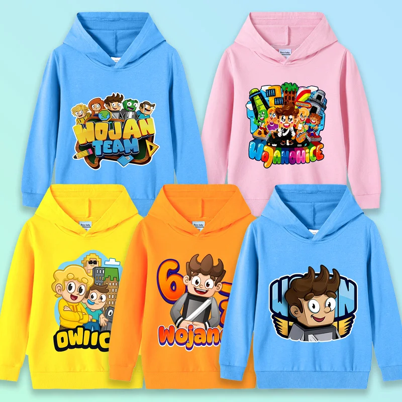 Wojans Team Hoodies Children Thin Hooded Sweatshirt Cartoon Printed Long Sleeve Cotton Clothes Sportswear Cute Pullover Hoodie
Wojans Team Hoodies Children Thin Hooded Sweatshirt Cartoon Printed Long Sleeve Cotton Clothes Sportswear Cute Pullover Hoodie