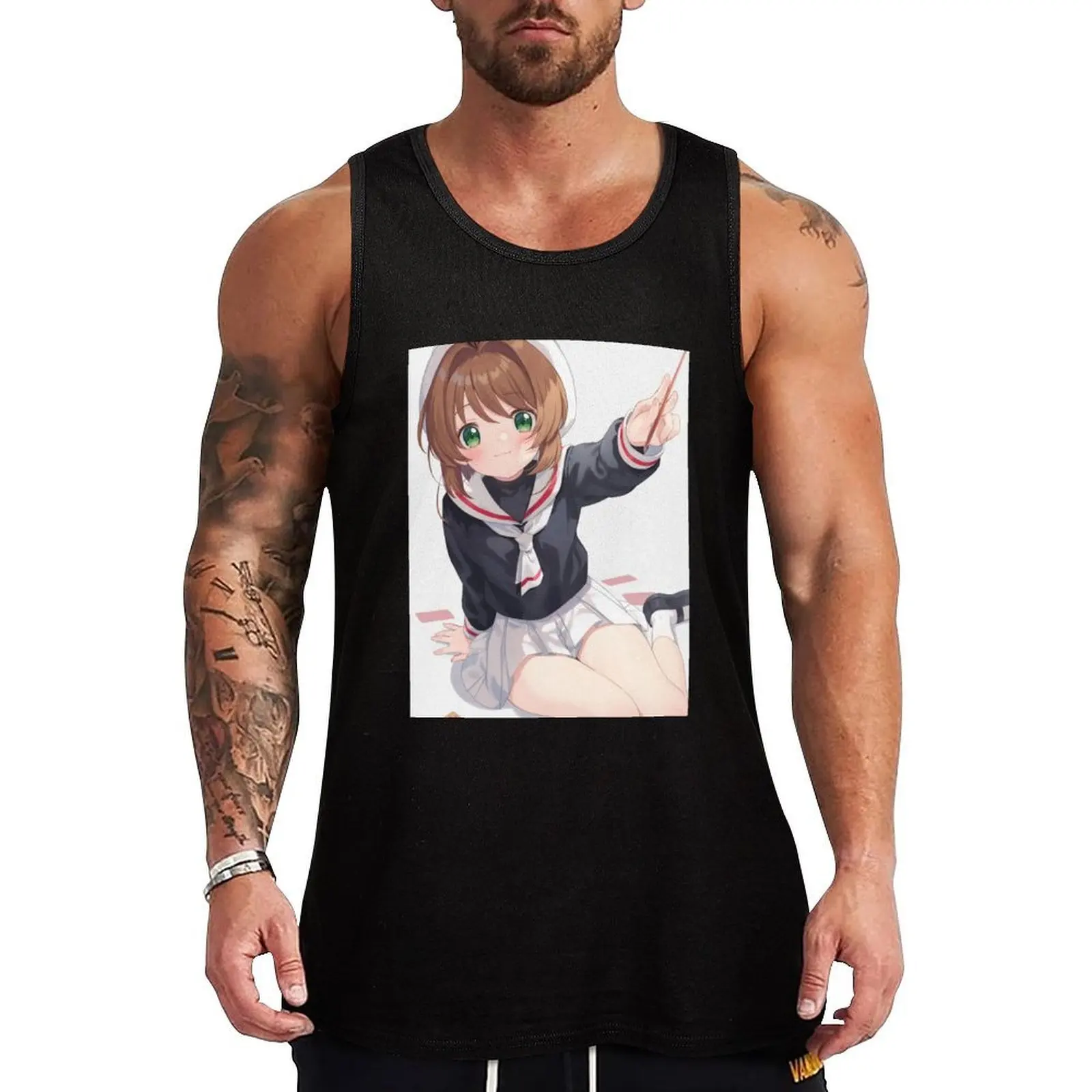 Sakura kinomoto Tank Top Casual Loose Tank Top Sleeveless Summer Beach Shirt
Sakura kinomoto Tank Top Casual Loose Tank Top Sleeveless Summer Beach Shirt