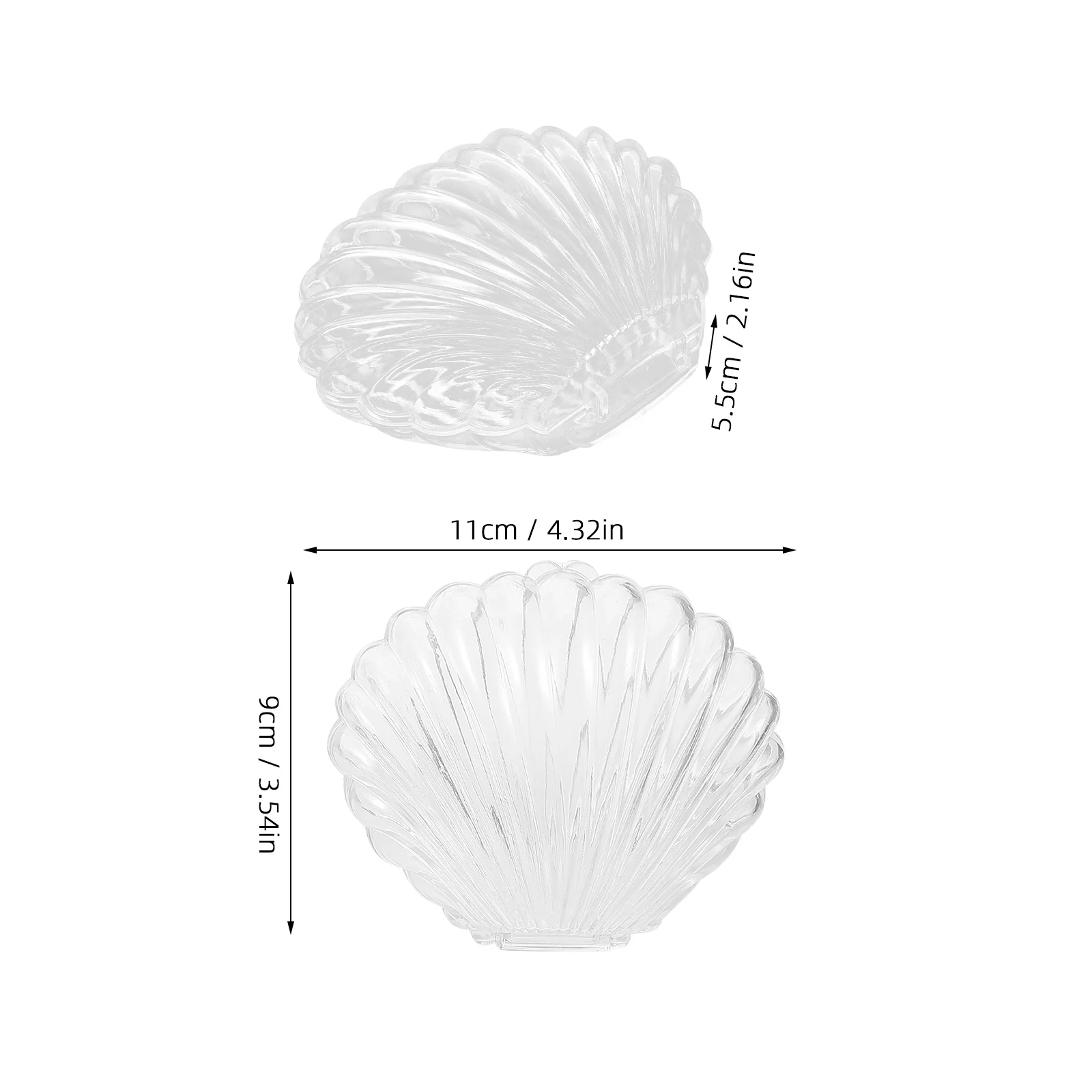 4pcs Candy Gift Box Clam Shell Chocolate Jewelry Storage Baby Shower Birthday Party Decorations Mermaid Favor Seashell for Small
4pcs Candy Gift Box Clam Shell Chocolate Jewelry Storage Baby Shower Birthday Party Decorations Mermaid Favor Seashell for Small