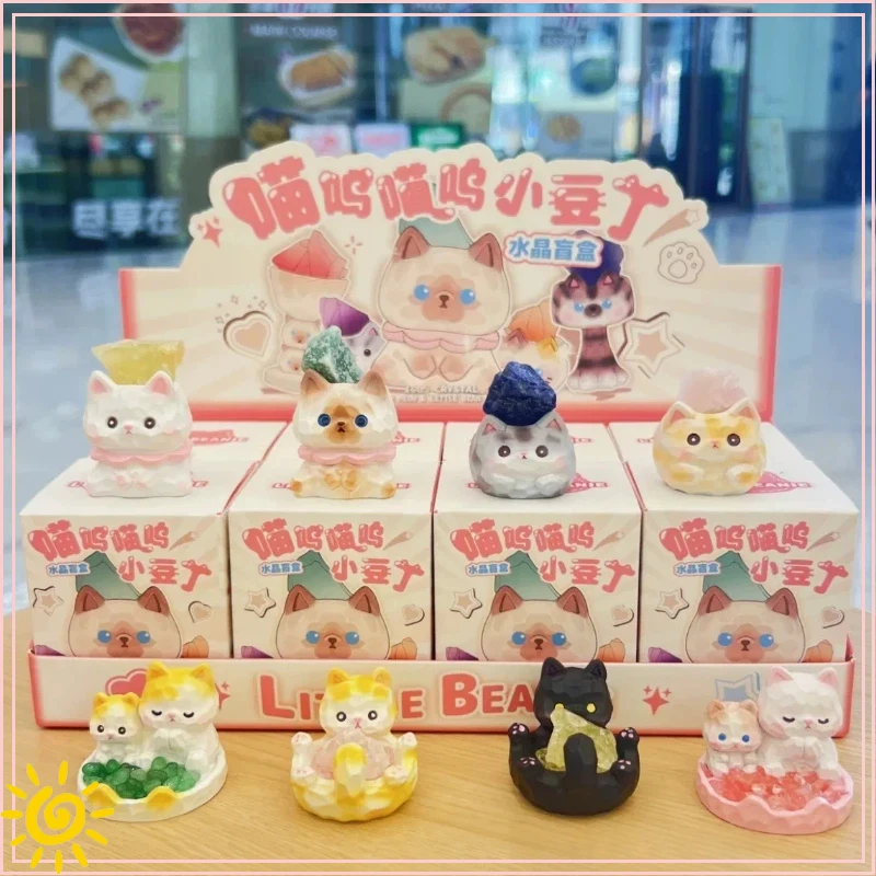 Little Bean Dinger Cute Figurine Gift Box, Crystal Cat Decoration Item, Suitable For Home Desk Decoration, Collectible Toy, Gift
Little Bean Dinger Cute Figurine Gift Box, Crystal Cat Decoration Item, Suitable For Home Desk Decoration, Collectible Toy, Gift