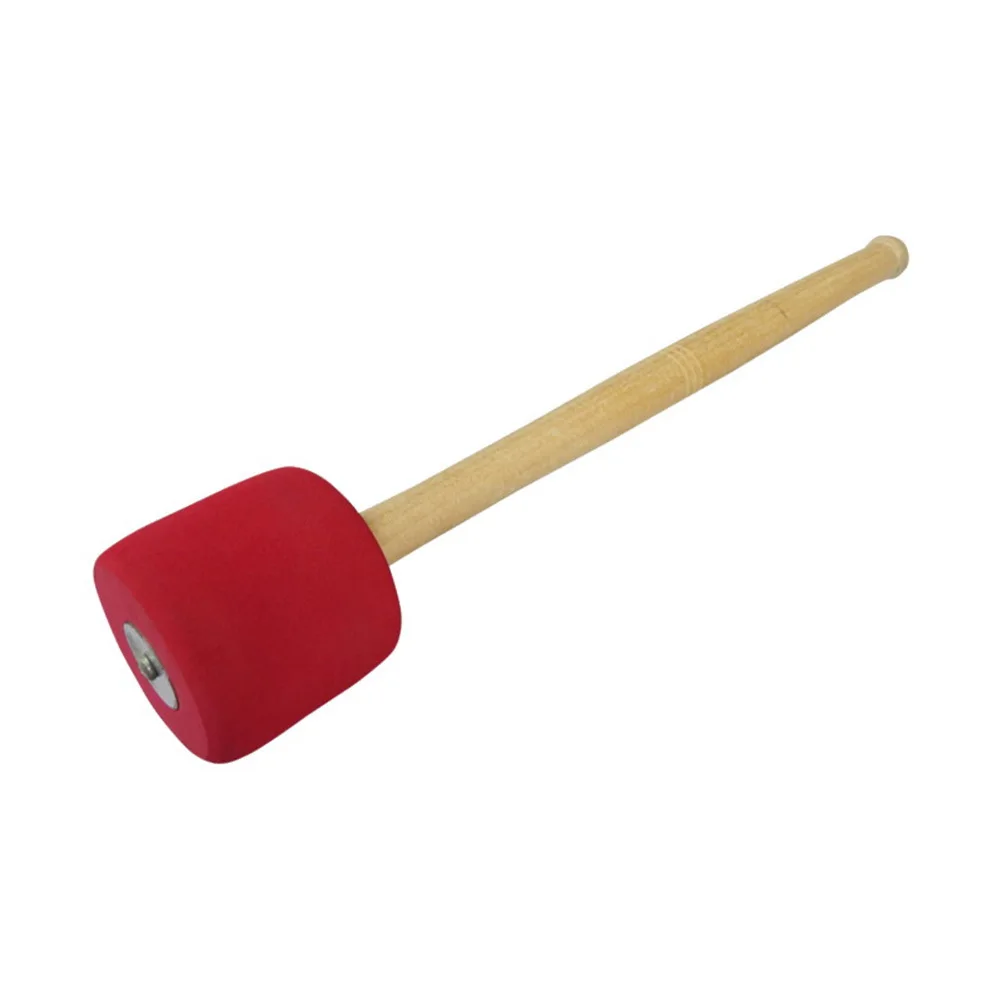 1Pcs Drumstick Big Drum Hammer Red Wood Handle Thick Rubber Padding Bass Drum Percussion Boom Drumstick 
1Pcs Drumstick Big Drum Hammer Red Wood Handle Thick Rubber Padding Bass Drum Percussion Boom Drumstick