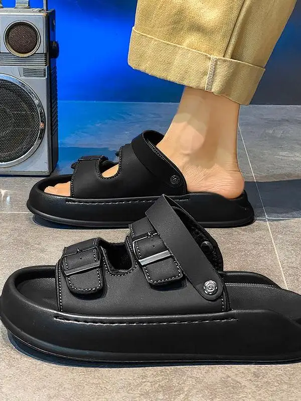Men's Summer Outdoor Sandals Thick Bottom Anti-Slip Deodorant Driving Sports Beach Casual Slip-On Shoes Korean Style Flat San...
Men's Summer Outdoor Sandals Thick Bottom Anti-Slip Deodorant Driving Sports Beach Casual Slip-On Shoes Korean Style Flat San...