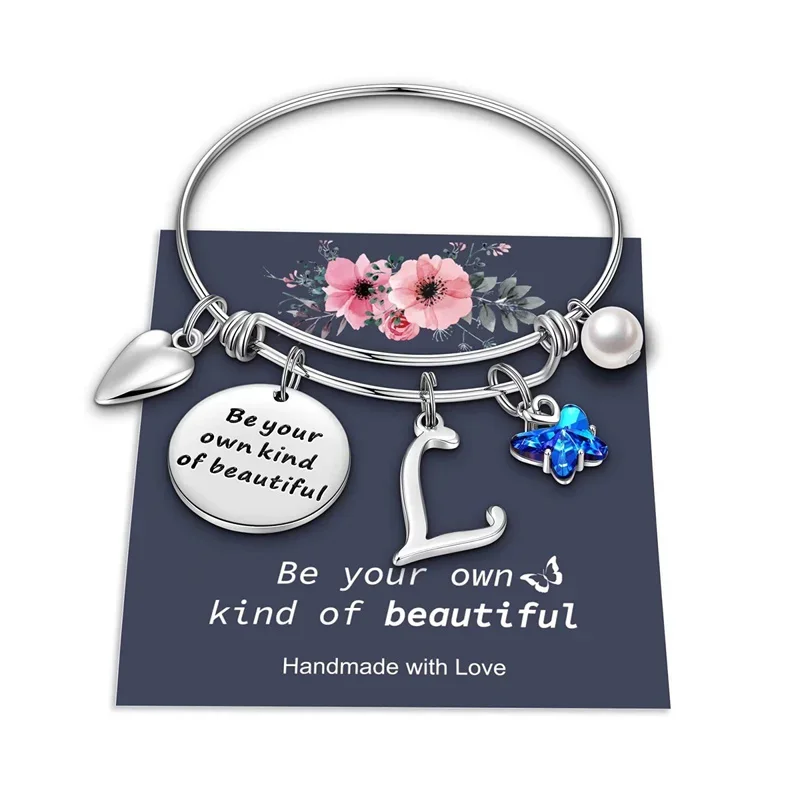 4pcs Stainless Steel Letter Bracelet With love Blue Butterfly Charm Bangle For Men Women Silver Plated Adjustable Alex Bracelets
4pcs Stainless Steel Letter Bracelet With love Blue Butterfly Charm Bangle For Men Women Silver Plated Adjustable Alex Bracelets