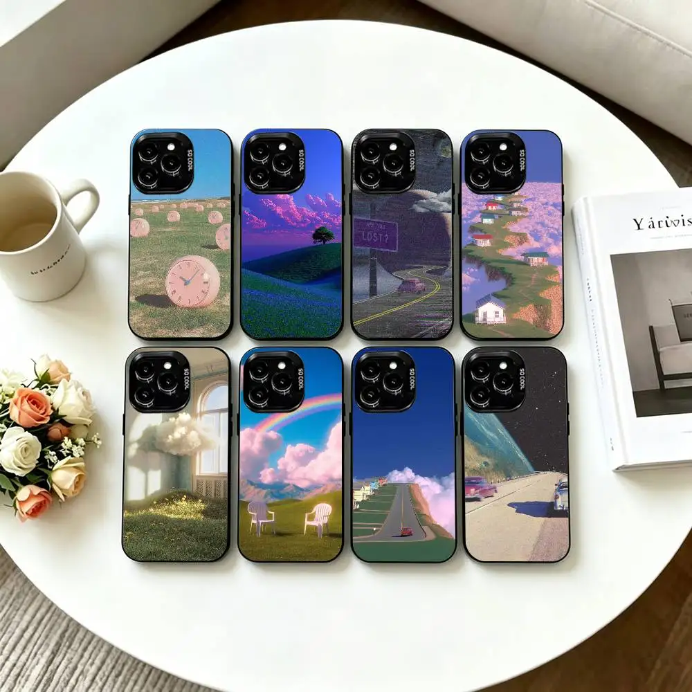 Dreamcore Aesthetic Phone Case For iPhone 17,16,15,14,13,12,11 Plus,Pro Max,XS,Colored Silver Plated Inside Cover
Dreamcore Aesthetic Phone Case For iPhone 17,16,15,14,13,12,11 Plus,Pro Max,XS,Colored Silver Plated Inside Cover