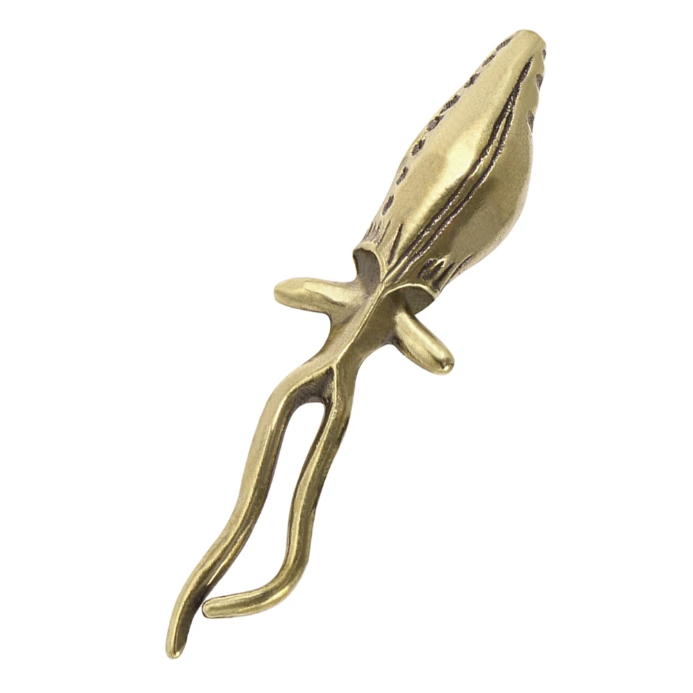 Decor Retro Animal Statue Small Octopus Figurines Brass Small Brass Decoration Adornment Desktop Ornament
Decor Retro Animal Statue Small Octopus Figurines Brass Small Brass Decoration Adornment Desktop Ornament