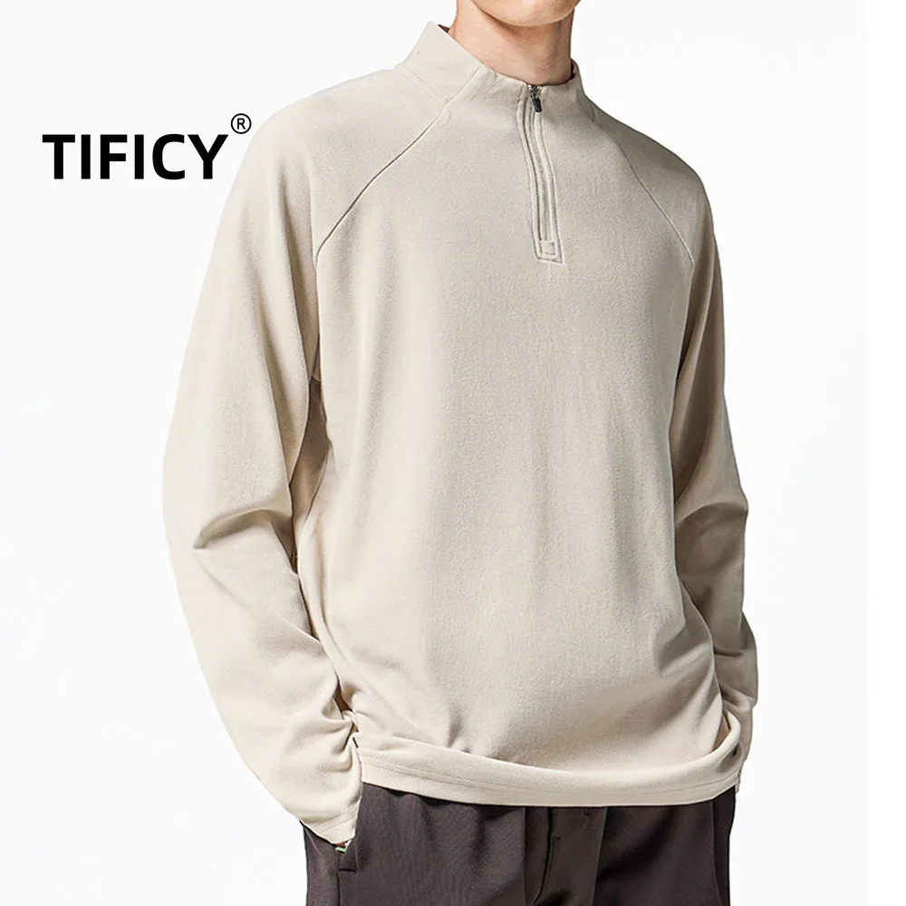 Double Sided Velvet Half Zipper Outdoor Base T-shirt Men's Autumn Sports Raglan Sleeve Cycling Long Sleeved Tshirt Tops
Double Sided Velvet Half Zipper Outdoor Base T-shirt Men's Autumn Sports Raglan Sleeve Cycling Long Sleeved Tshirt Tops