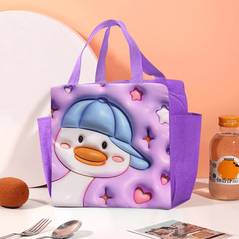 Cute 3D Cartoon Insulated Lunch Tote - Lightweight Handheld Bag Ideal for Office & School Meals
Cute 3D Cartoon Insulated Lunch Tote - Lightweight Handheld Bag Ideal for Office & School Meals