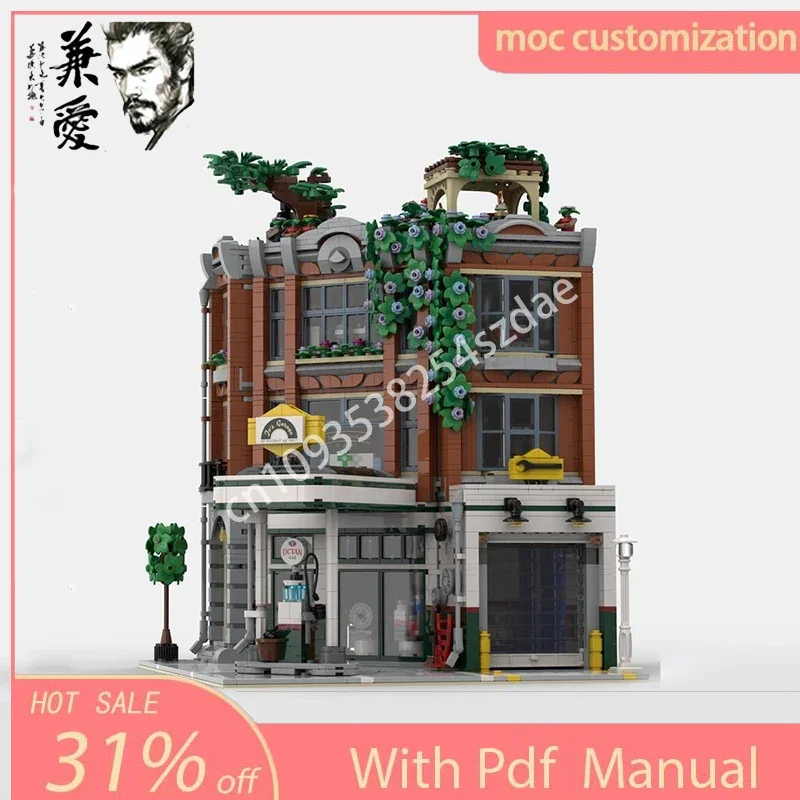 4532 шт. Moc магазин по ремонту автомобилей модель строительные блоки DIY креативная сборка развивающие кирпичи игрушки детские праздничные подарки
4532 шт. Moc магазин по ремонту автомобилей модель строительные блоки DIY креативная сборка развивающие кирпичи игрушки детские праздничные подарки