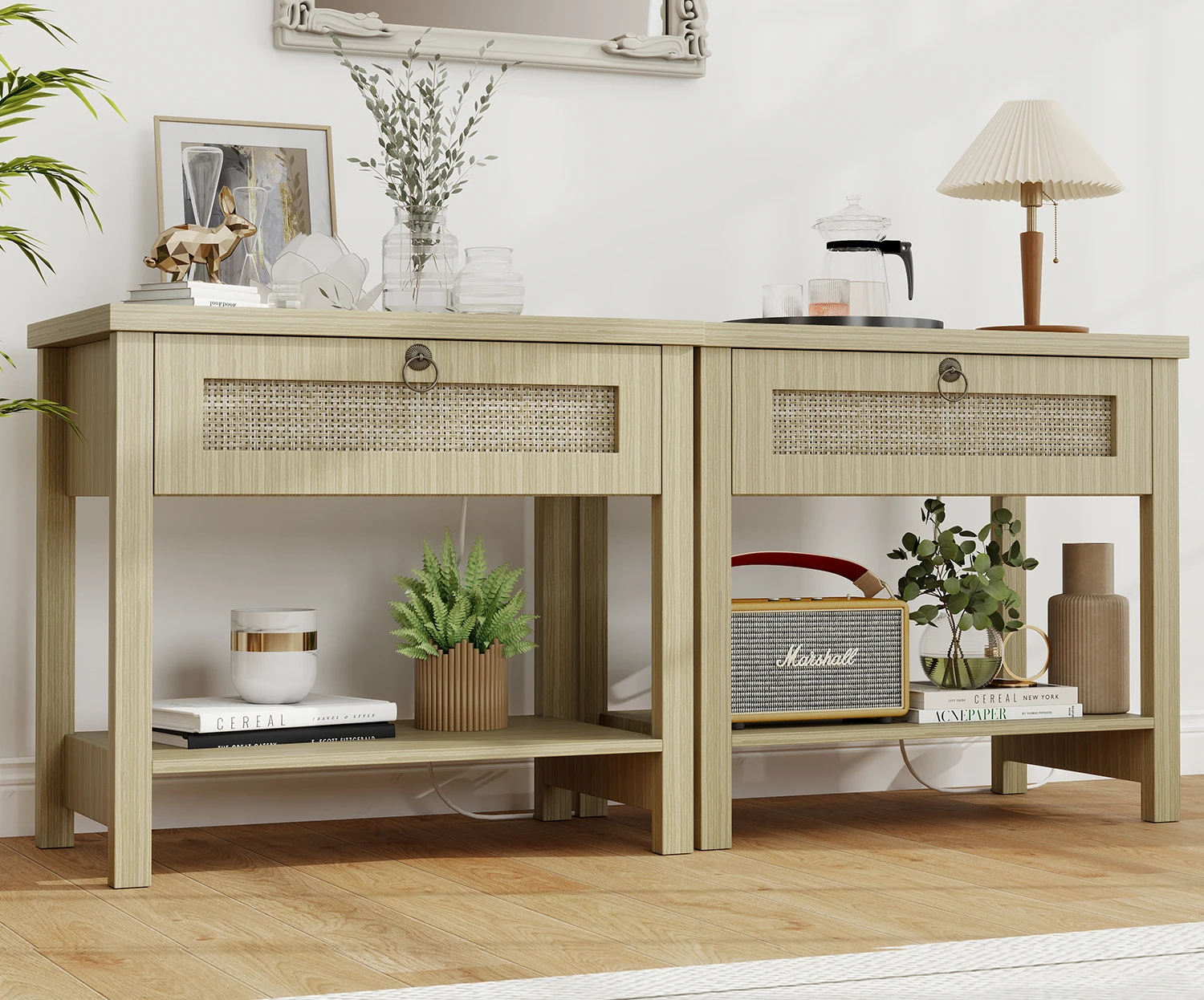 Большая прикроватная тумбочка из 2 шт., прикроватная тумбочка с ящиками и открытой полкой, тумбочка для спальни в фермерском доме с зарядной станцией, 27,5 дюйма
Большая прикроватная тумбочка из 2 шт., прикроватная тумбочка с ящиками и открытой полкой, тумбочка для спальни в фермерском доме с зарядной станцией, 27,5 дюйма