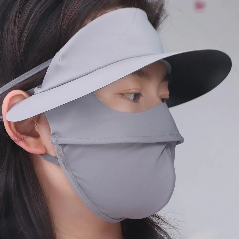 Breathable Sunscreen Face Scarf Ice Silk Mask Face Mask Summer Face Cover UV Protection Solid Color Face Gini Mask Outdoor
Breathable Sunscreen Face Scarf Ice Silk Mask Face Mask Summer Face Cover UV Protection Solid Color Face Gini Mask Outdoor