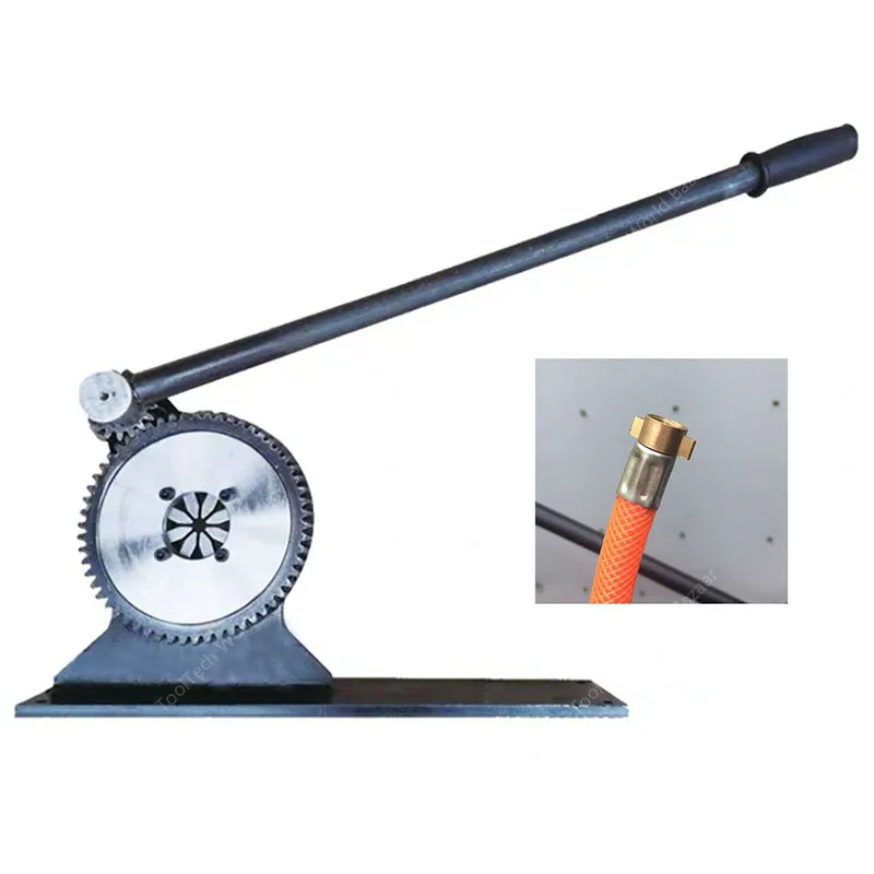 6 Teeth/8 Teeth Hydraulic Pipe Crimping Machine Manual Hose Crimping Press Hose Bender for Plastic Pipe Cutting Machinery
6 Teeth/8 Teeth Hydraulic Pipe Crimping Machine Manual Hose Crimping Press Hose Bender for Plastic Pipe Cutting Machinery