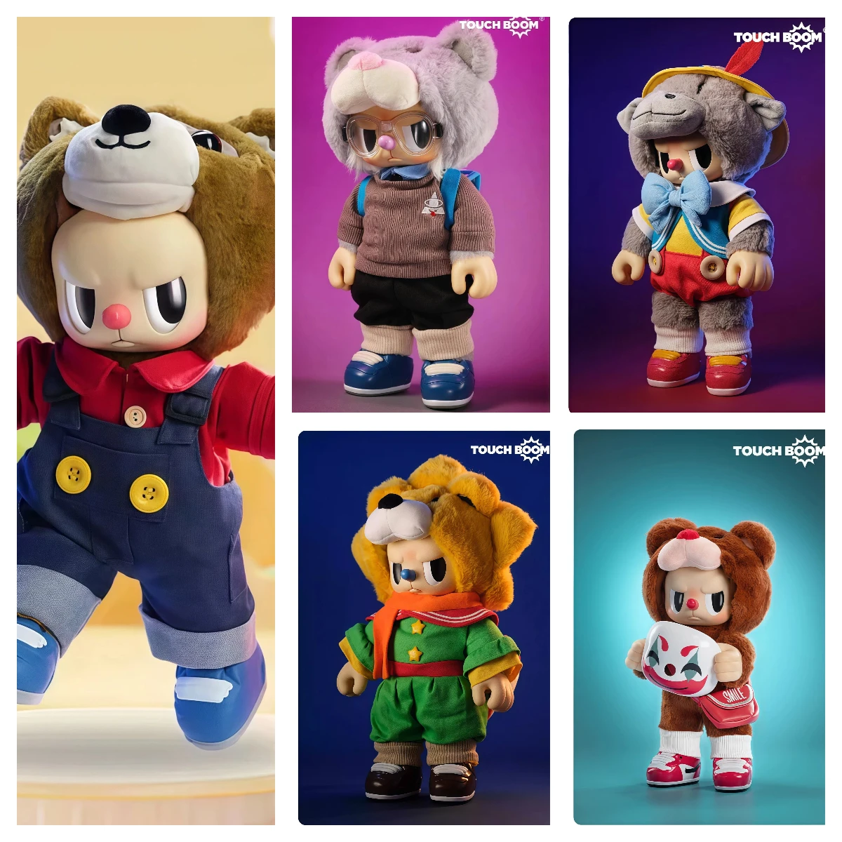 Originate Rebel Bear Big Doll Series Blind Box Articulation Mobility Chaoduo Parts Vinyl Plush Doll Christmas Halloween Gift
Originate Rebel Bear Big Doll Series Blind Box Articulation Mobility Chaoduo Parts Vinyl Plush Doll Christmas Halloween Gift