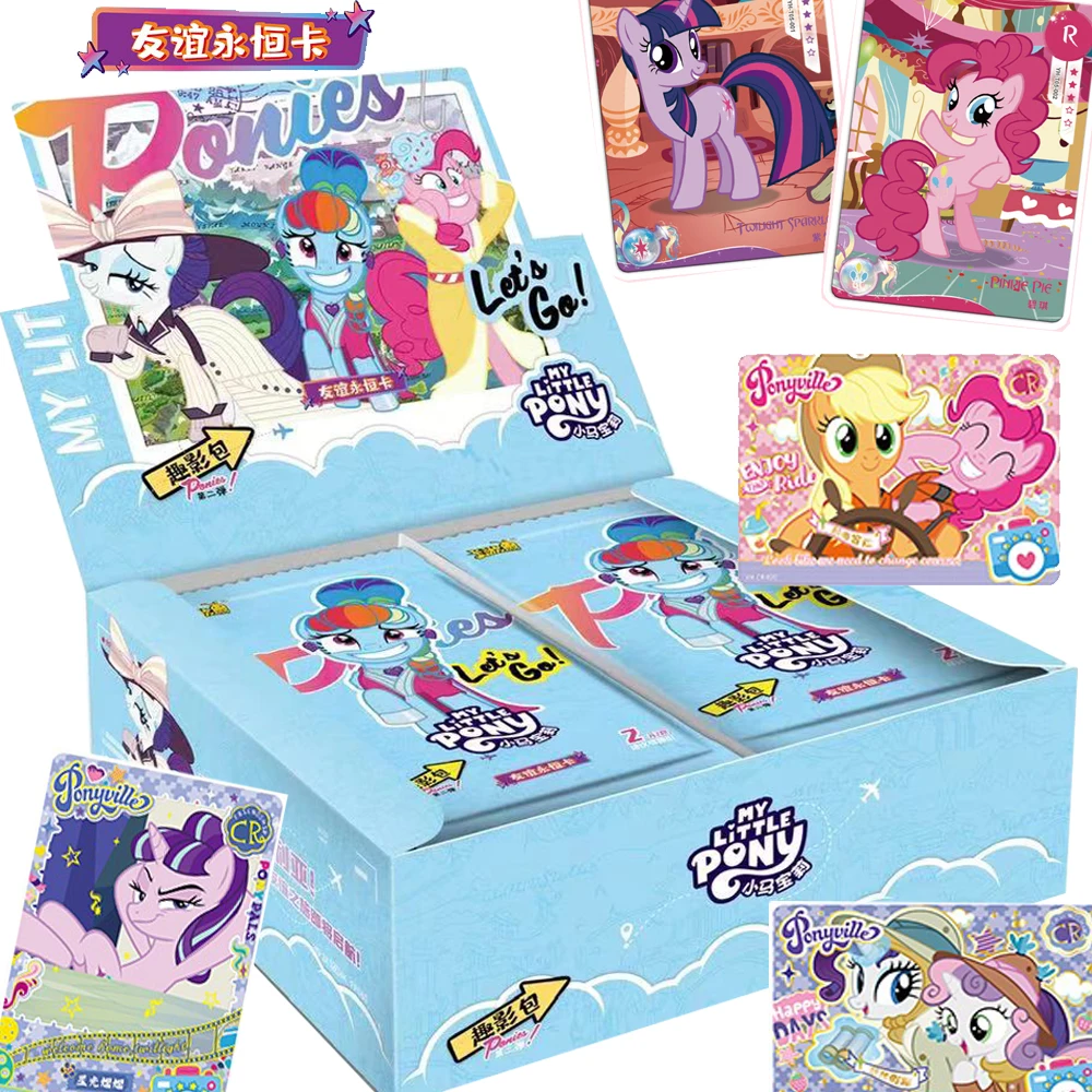 KAYOU Original My Little Pony Cards Eternal Friendship Collection Rainbow Dash Fluttershy Radiant Starlight Cards Fan Hobby Gift
KAYOU Original My Little Pony Cards Eternal Friendship Collection Rainbow Dash Fluttershy Radiant Starlight Cards Fan Hobby Gift