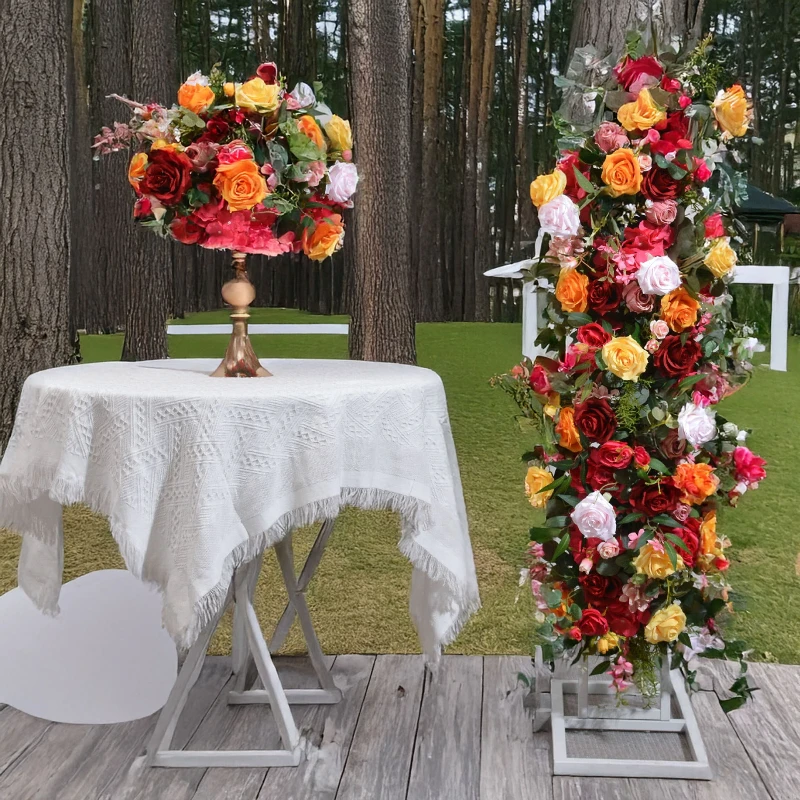 100x40CM Eucalyptus Hydrangea Artificial Flowers in Rose Red Orange Eye-catching Table Flower Balls Gorgeous Arch Flower Rows
100x40CM Eucalyptus Hydrangea Artificial Flowers in Rose Red Orange Eye-catching Table Flower Balls Gorgeous Arch Flower Rows