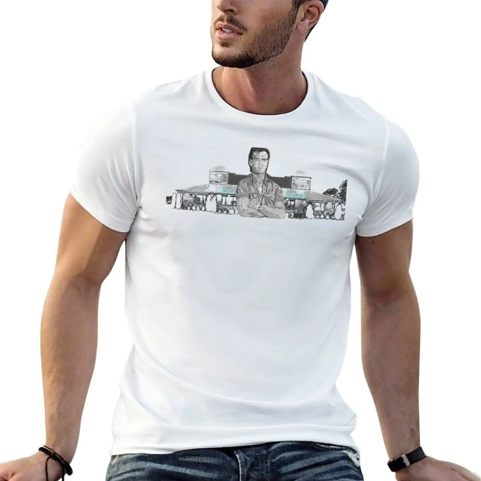 Swayze's Road House T-Shirt t shirt man cotton cotton t shirt man man t shirts for men T-Shirt
Swayze's Road House T-Shirt t shirt man cotton cotton t shirt man man t shirts for men T-Shirt
