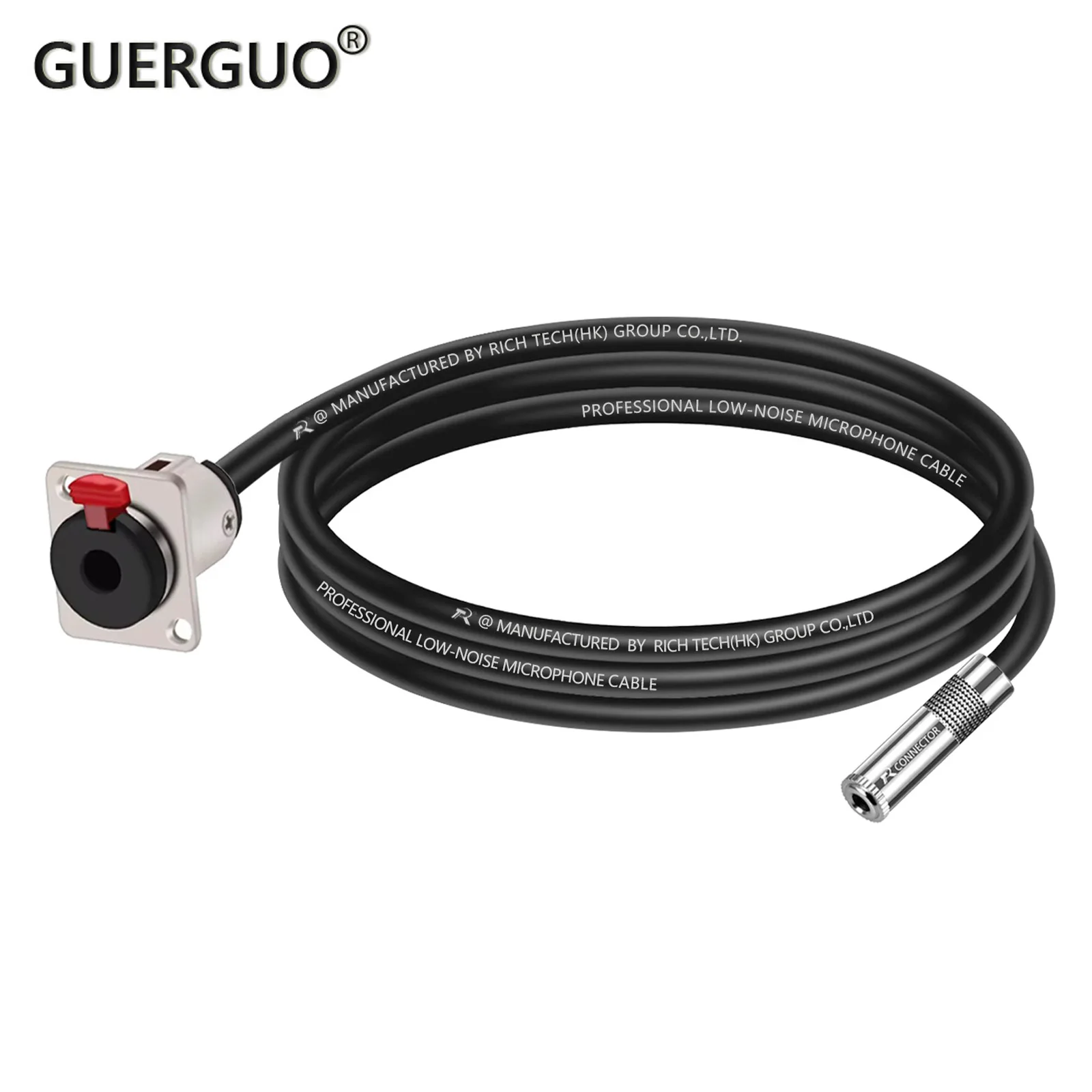 3.5mm 1/8" Female Stereo to D-Type 6.35 1/4" Female Panel Mount Aduio Adapter Connector Cable for Headphone Guitar Amp Keyboard
3.5mm 1/8" Female Stereo to D-Type 6.35 1/4" Female Panel Mount Aduio Adapter Connector Cable for Headphone Guitar Amp Keyboard