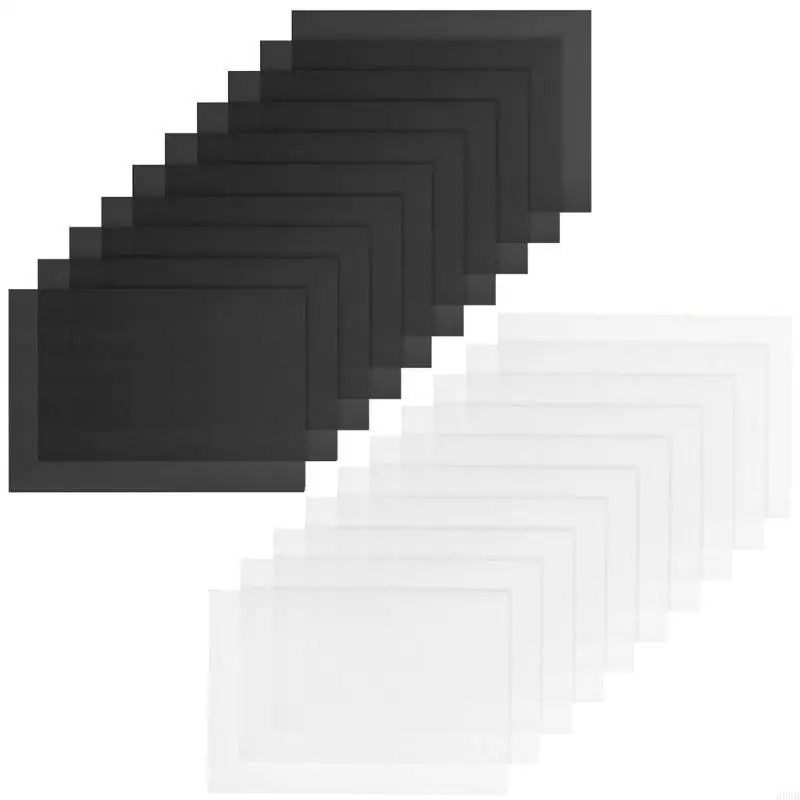 H8WB 20Pcs 0.5mm PVC Mesh Sheets 7.87x11.8'' Fursuit Eye Mesh Sheets Water Resistant Mesh Canvas Sheets for Role Play Fursuit
H8WB 20Pcs 0.5mm PVC Mesh Sheets 7.87x11.8'' Fursuit Eye Mesh Sheets Water Resistant Mesh Canvas Sheets for Role Play Fursuit