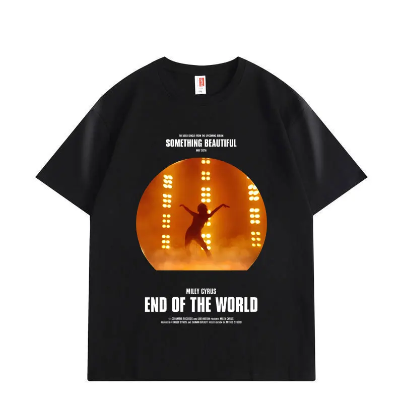 Singer Miley Cyrus Tour 2025 T-shirts Men Women Clothing Fashion Hip Hop Short Sleeve T-shirt Summer High Quality Cotton T Shirt
Singer Miley Cyrus Tour 2025 T-shirts Men Women Clothing Fashion Hip Hop Short Sleeve T-shirt Summer High Quality Cotton T Shirt
